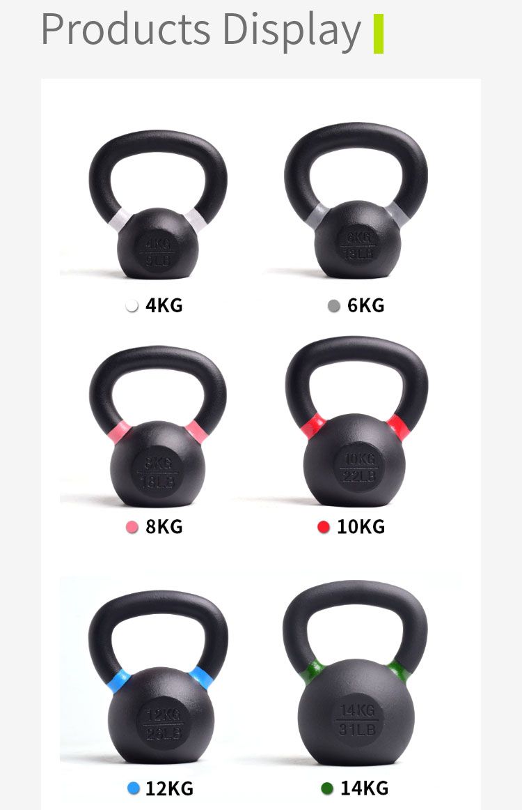 Kettlebell de hierro fundido Kettlebell de hierro fundido