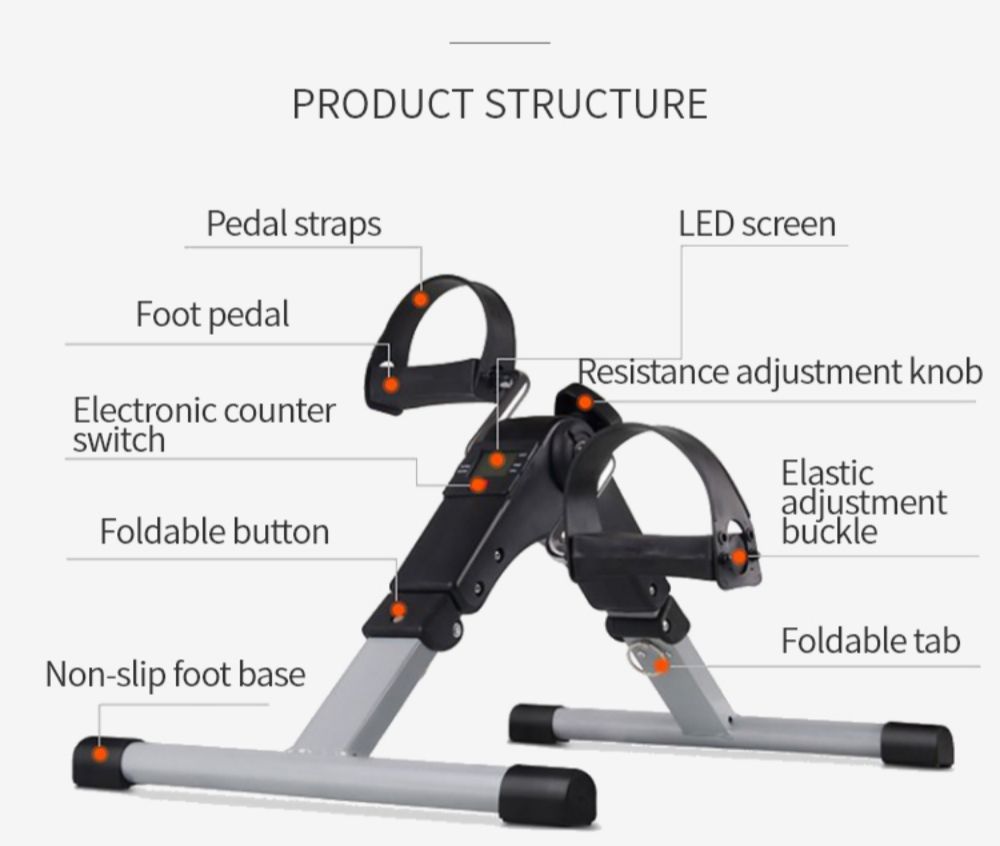 Mini paso aeróbico plegable