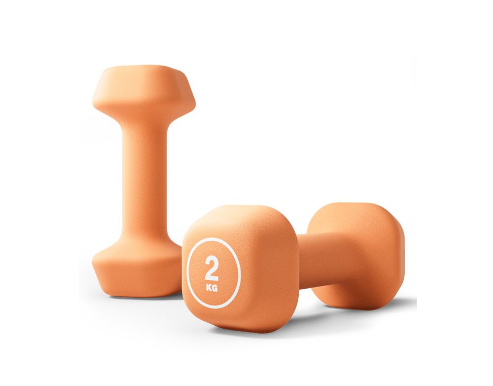 Mancuernas trapezoidales de plástico