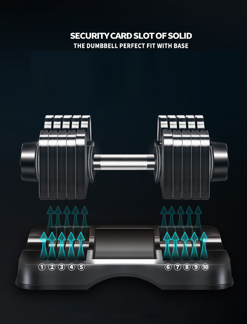 Mancuernas Ajustables de 55 lb/25 kg al Por Mayor