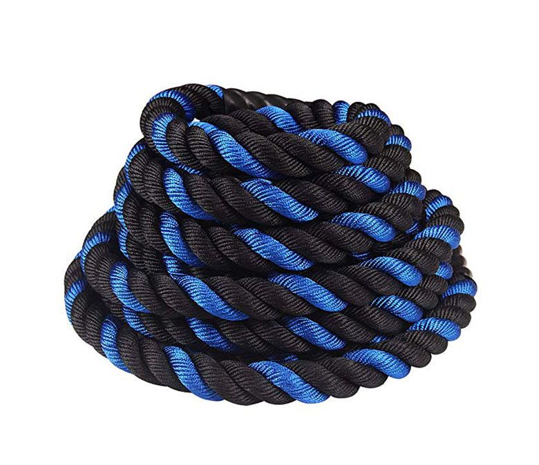 Cardio entrenamiento de ejercicios de ejercicios de entrenamiento cuerdas de batalla