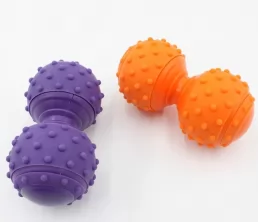 Bola de masaje de silicona de forma de maní