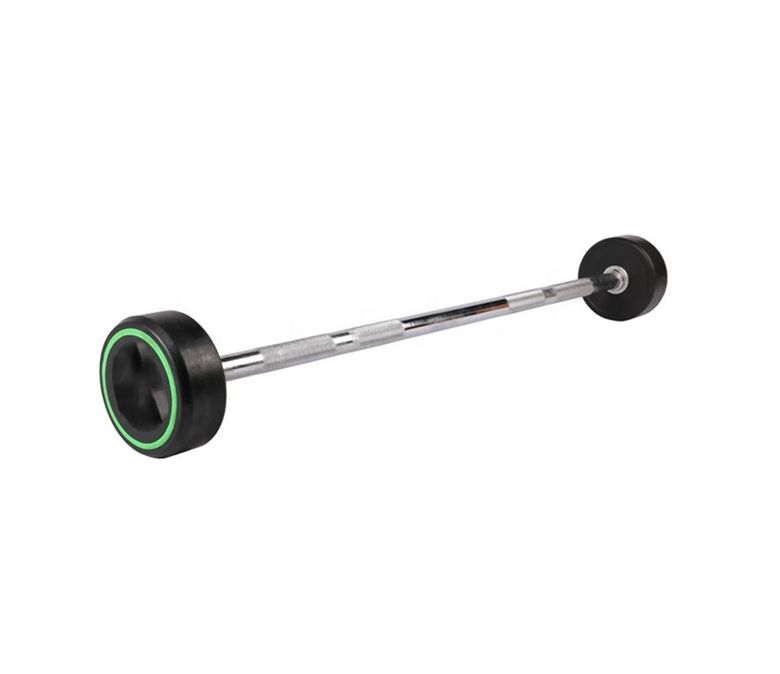 Barra recta de peso fijo de uretano