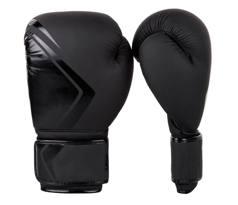 Guantes de boxeo de cuero de cuero