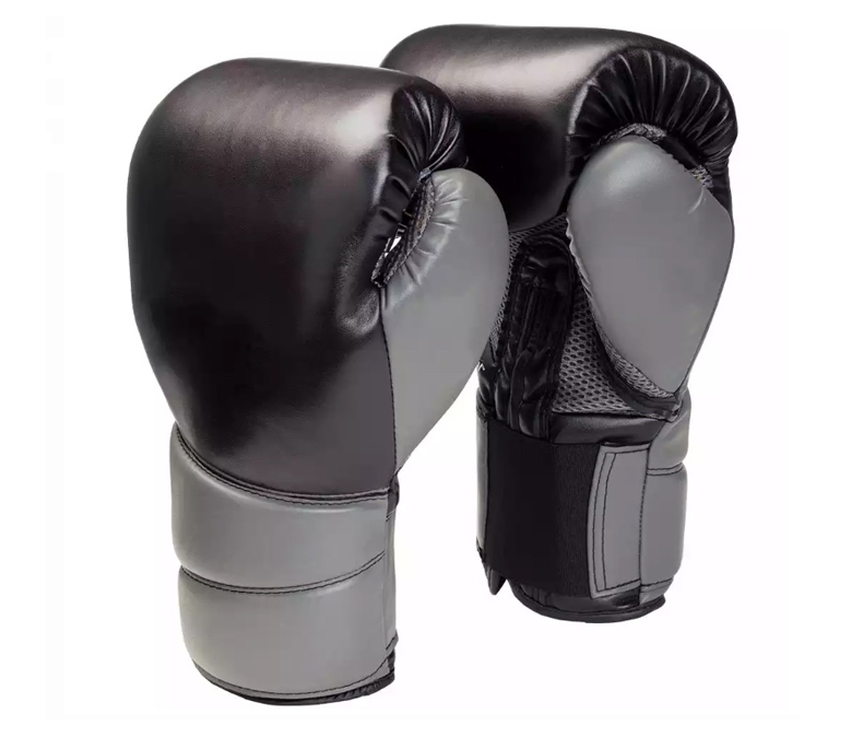 Guantes de boxeo de cuero 100% PU para sacos de boxeo MMA Entrenamiento