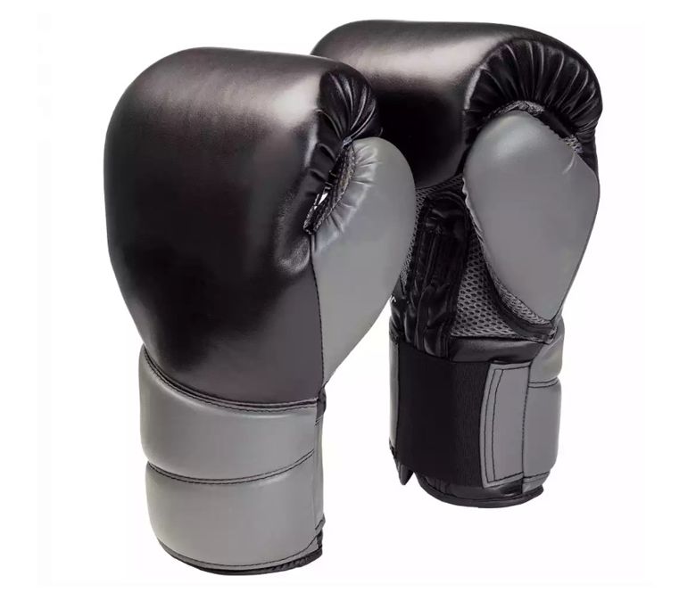 Guantes de boxeo de cuero 100% PU para sacos de boxeo MMA Entrenamiento