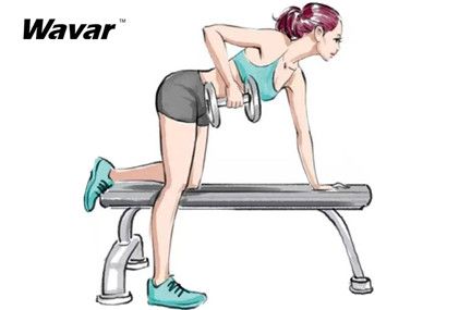 ¿Cómo hacer filas de pesas de un solo brazo?