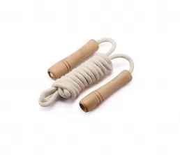 Algodón de algodón trenzado de madera de madera Rope para niños