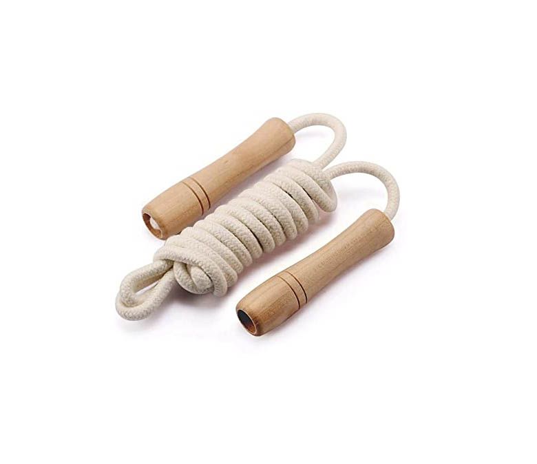 Algodón de algodón trenzado de madera de madera Rope para niños