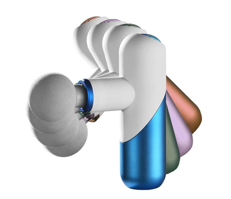 Mini pistola de masaje de dos colores