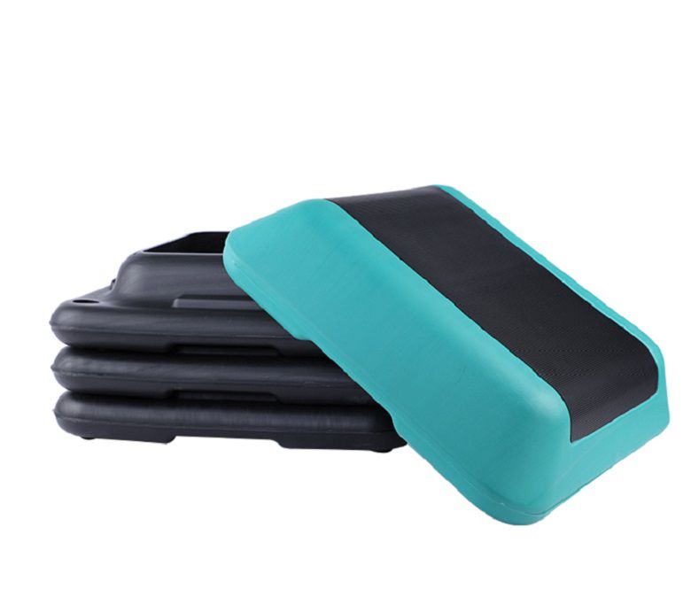 Equipo de gimnasia Pequeña caja de pasos de ejercicio aeróbico con elevadores