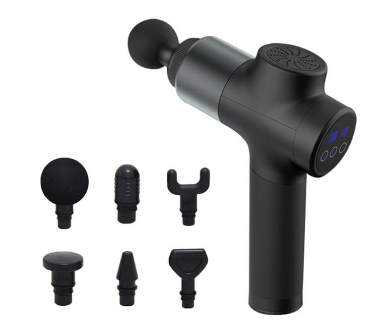 Pistola de masaje digital