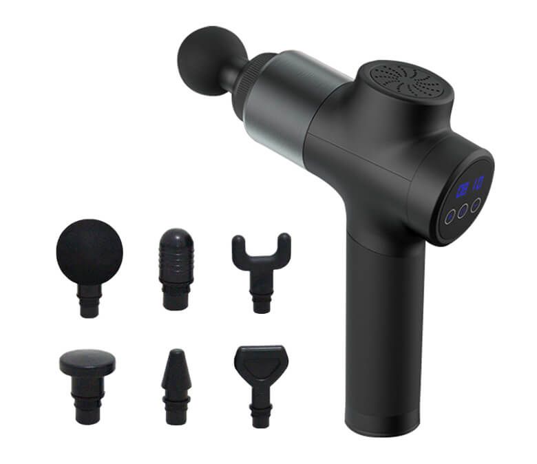 Pistola de masaje digital