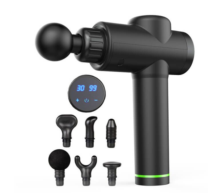 6 cabezas de masaje de pistola