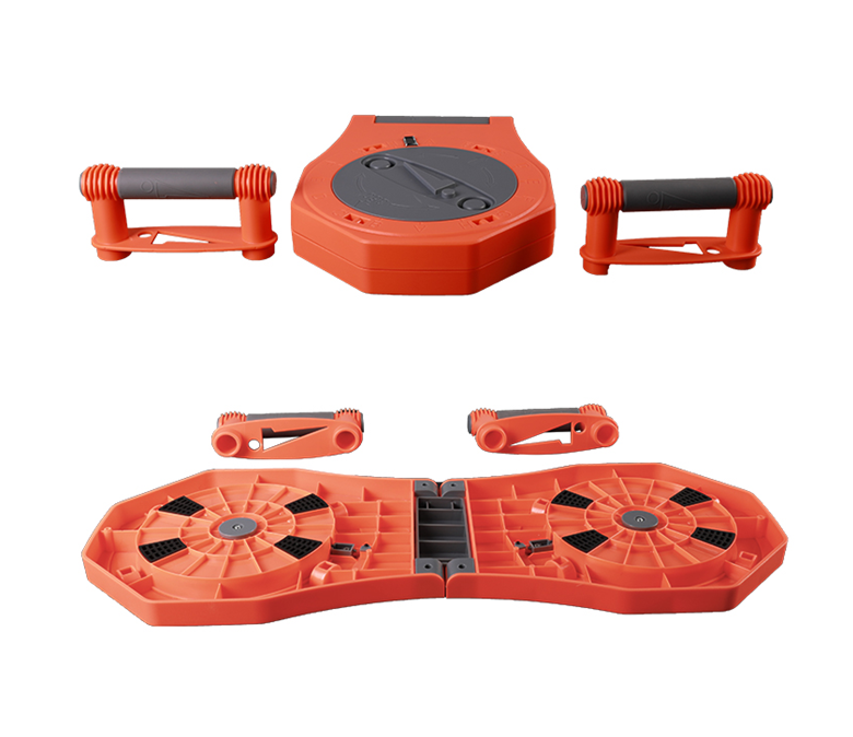 Tabla de flexión de color naranja giratoria