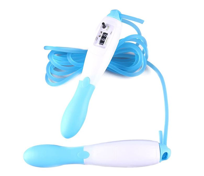 Conteo mecánico Sking Rope Rope en forma de pescado Mango de conteo de salto Cordera