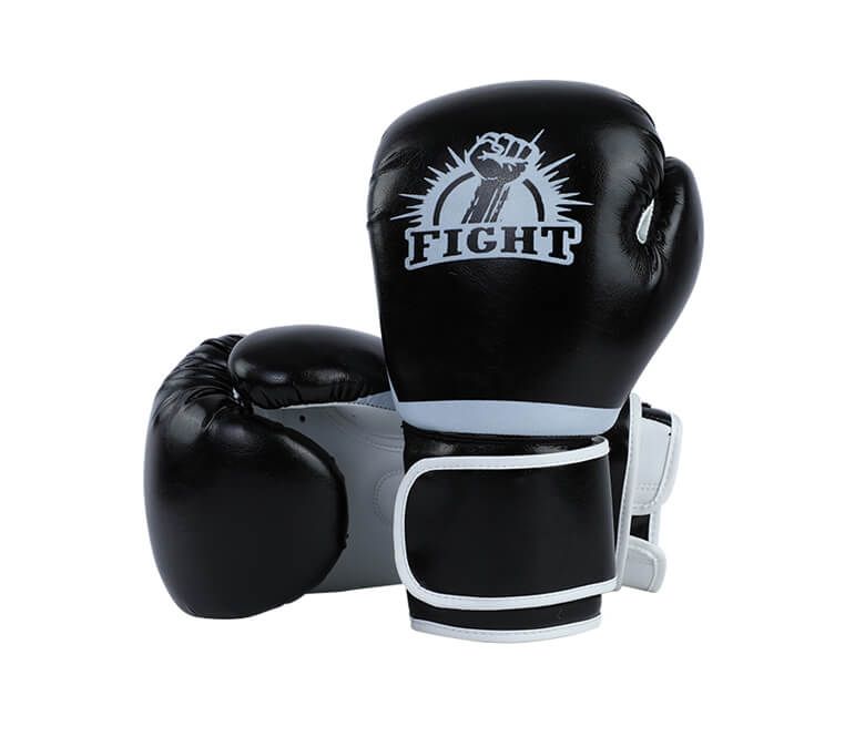 Guantes de boxeo de cuero PU