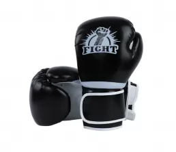 Guantes de boxeo de cuero PU