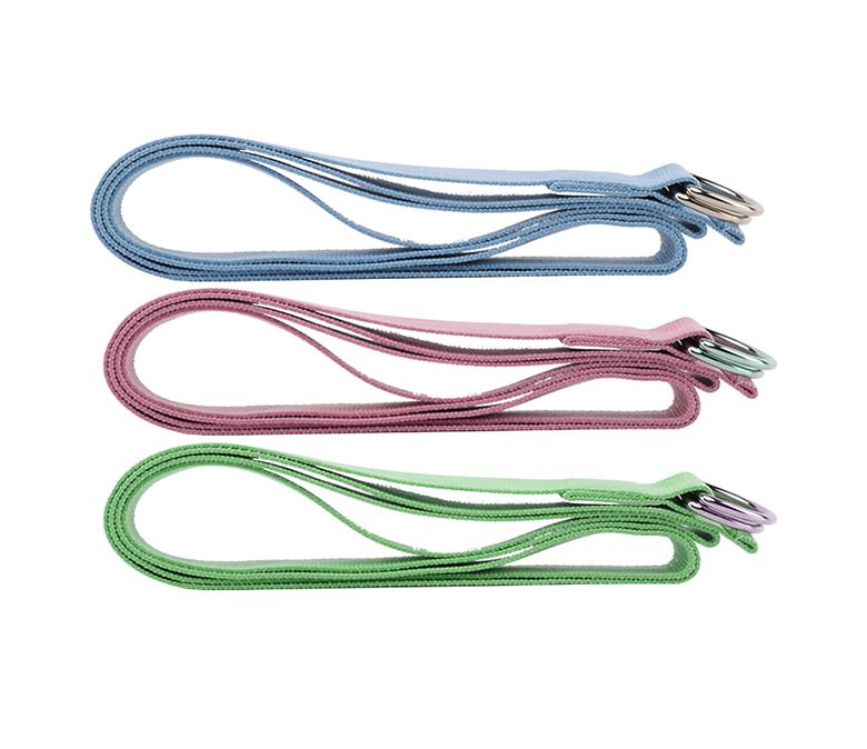 Correa de yoga del anillo D de metal