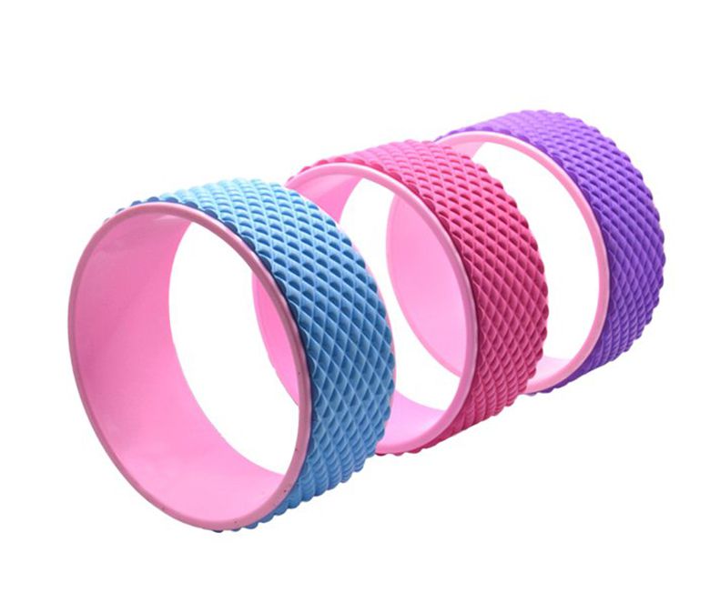 Rueda de yoga de masaje 3D