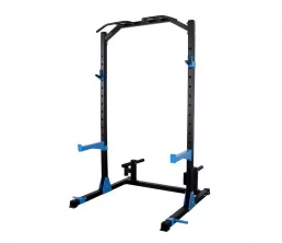 Estante de medio sentadillas de gimnasio