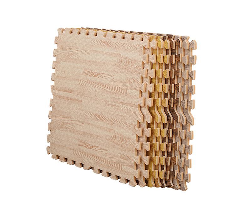 Estera de piso de enclavamiento de textura de madera