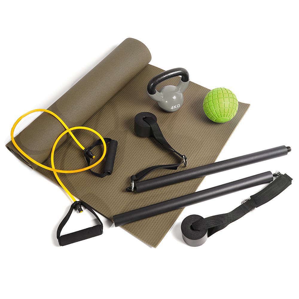 Conjunto de entrenamiento de fuerza de yoga