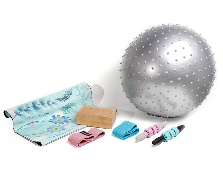 Juego de masaje de toallas de yoga de gamuza