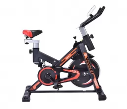 Bicicleta giratoria interior absorbente de choque