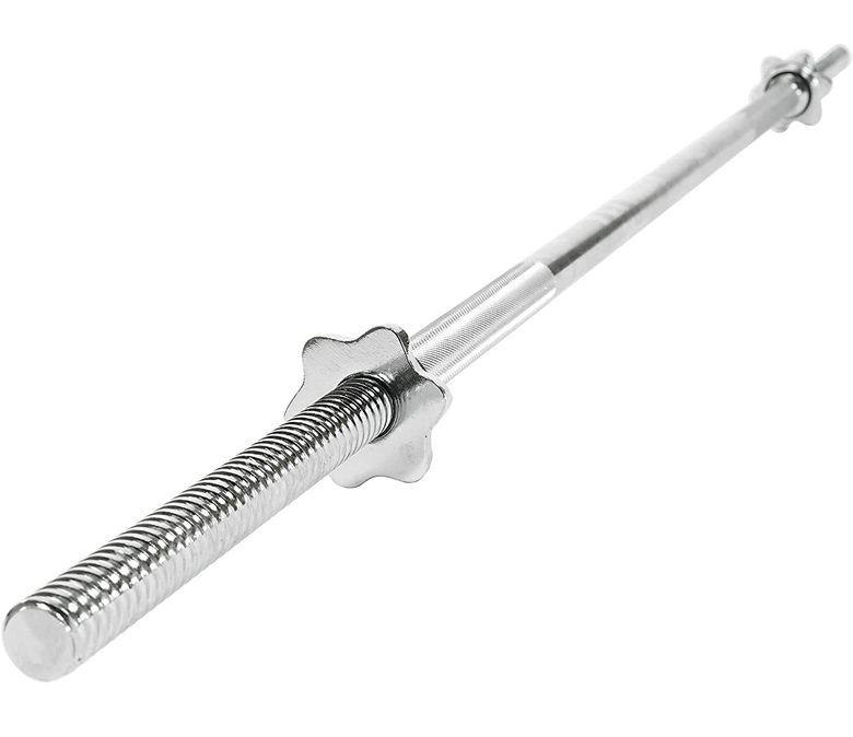 Barra roscada de acabado cromado regular