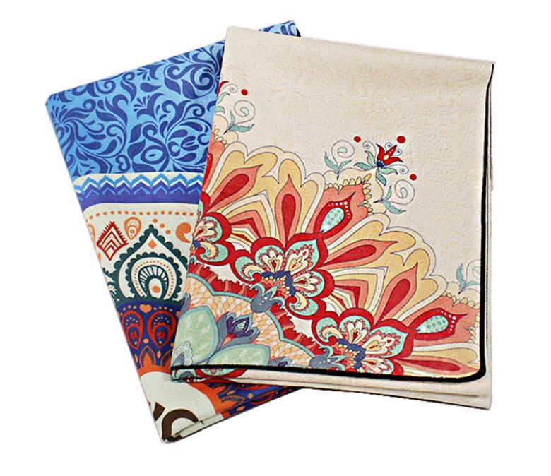 Viajar alfombra de ejercicio plegable portátil