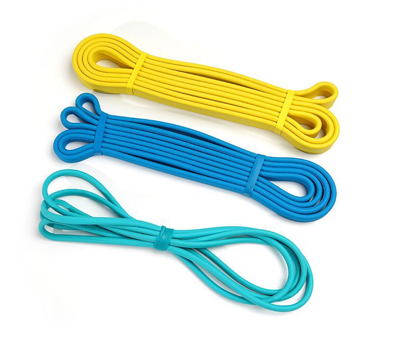 Bucles de resistencia de goma gruesos