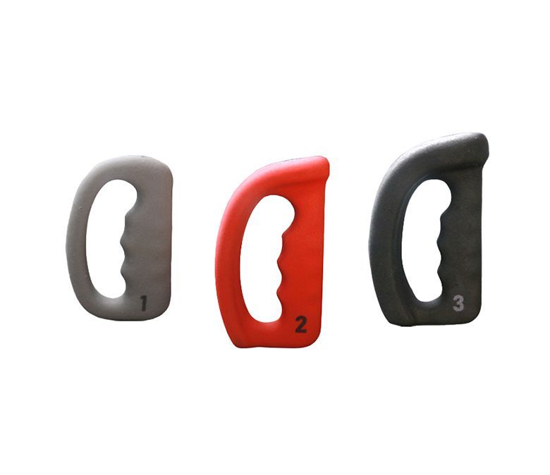 Mini pesas con pesas en forma de D de neopreno al por mayor para mujeres y niños