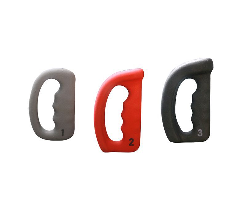 Mini pesas con pesas en forma de D de neopreno al por mayor para mujeres y niños