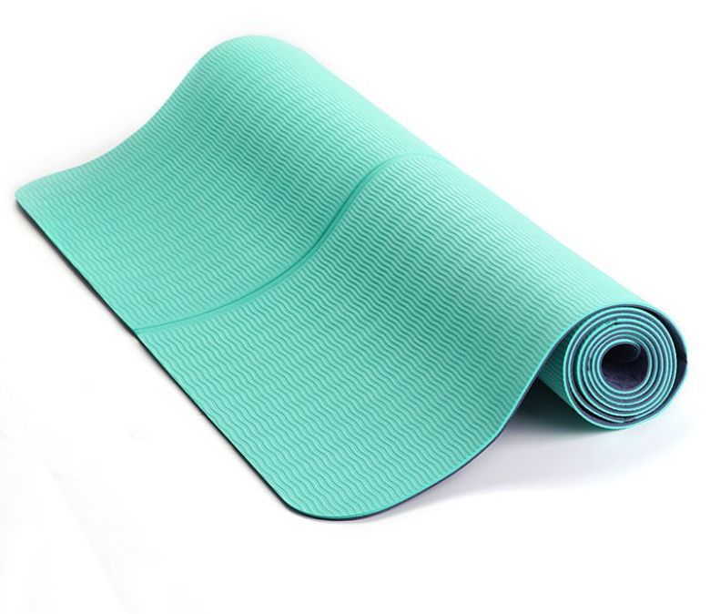 Suministro mayorista Conveniente Mat de yoga TPE plegable
