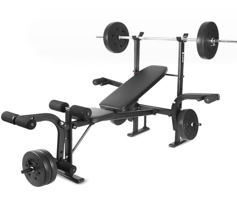 Banco de pesas supino Bancos Barbell Rack Bench Press Rack