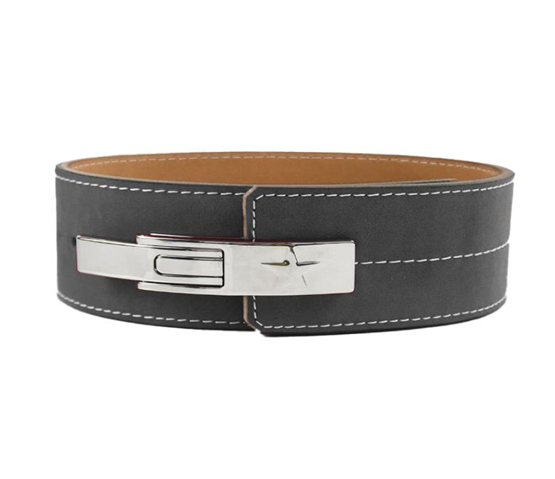 Cinturón de levantamiento de pesas de piel de vaca personalizado