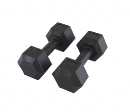 Víjame de goma hexagonal moldeada de una pieza