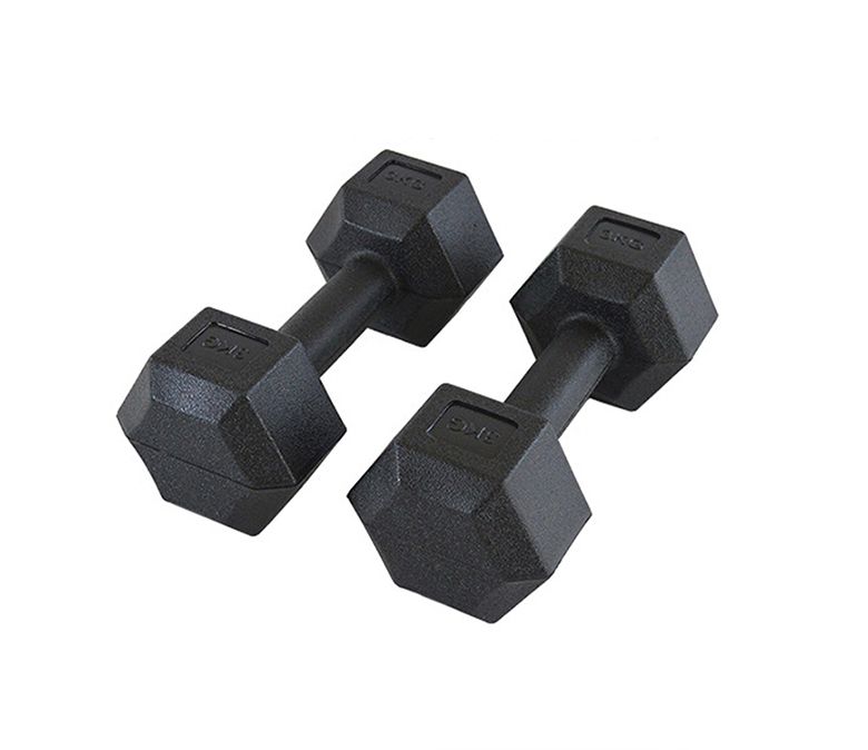 Víjame de goma hexagonal moldeada de una pieza