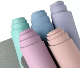 Matina de yoga no deslizante de color macarrón al por mayor