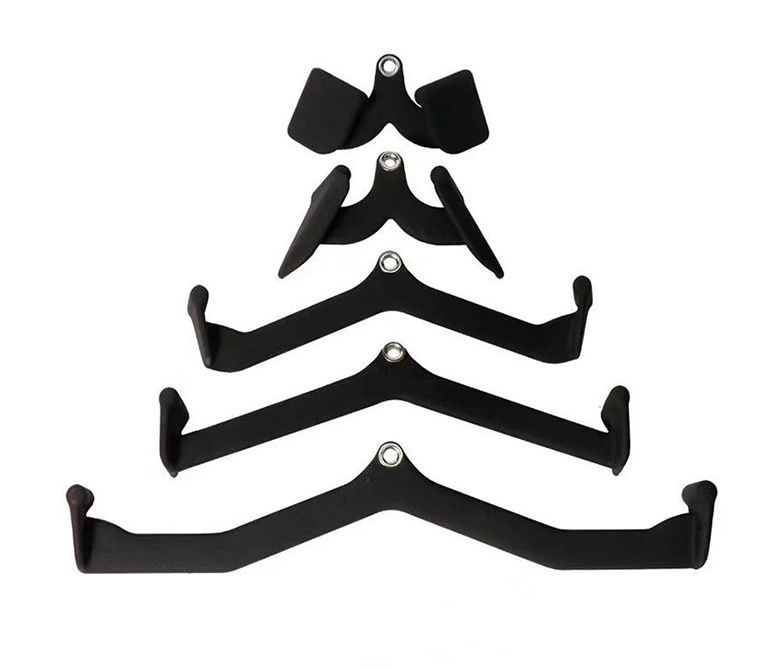 Mango de entrenamiento de fuerza de fitness hacia atrás