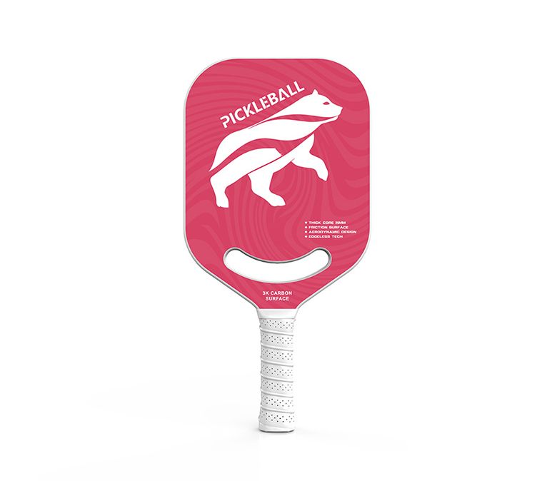 Raqueta de una pieza de fibra de carbono