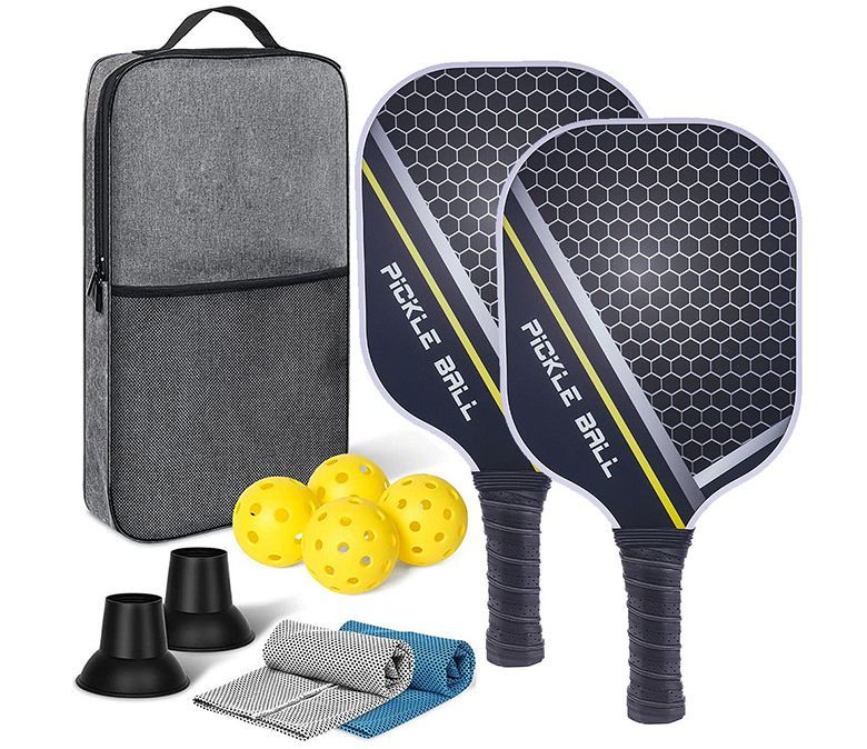Juego de raqueta de pickleball