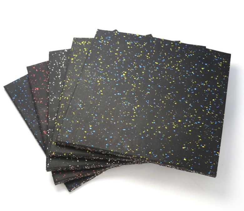 Estera de gimnasio de goma