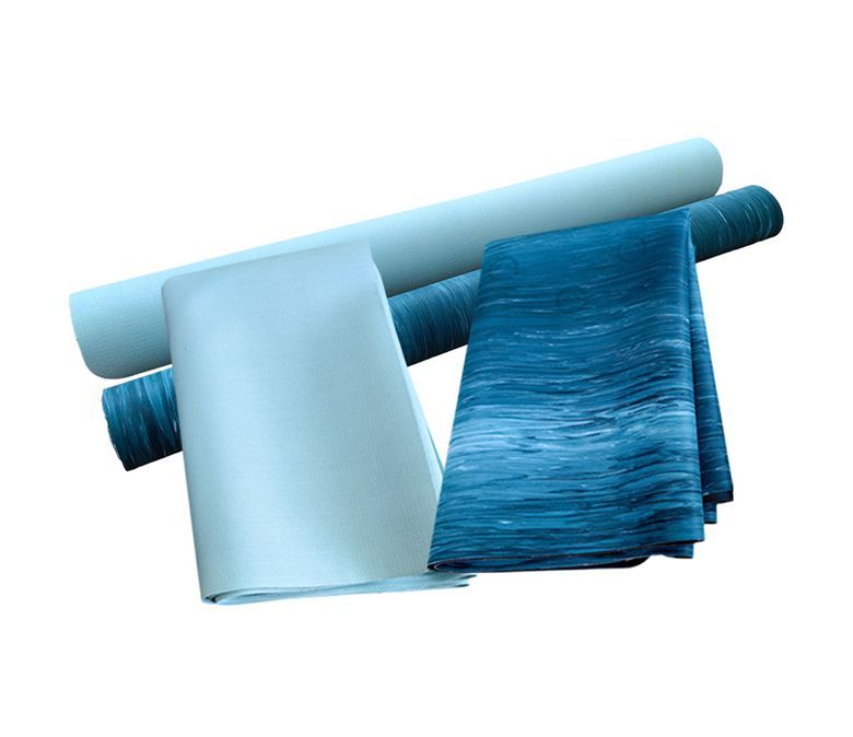 Mat de yoga plegable de contraste 1 mm