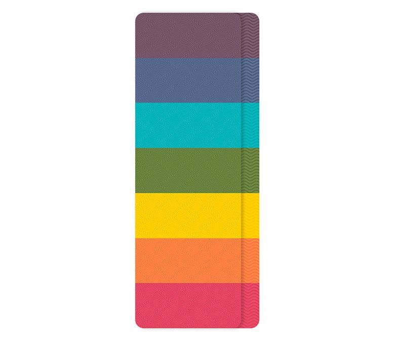 Mat de yoga de bloque de color TPE