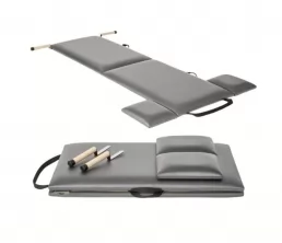 Estera plegable de Pilates con asas