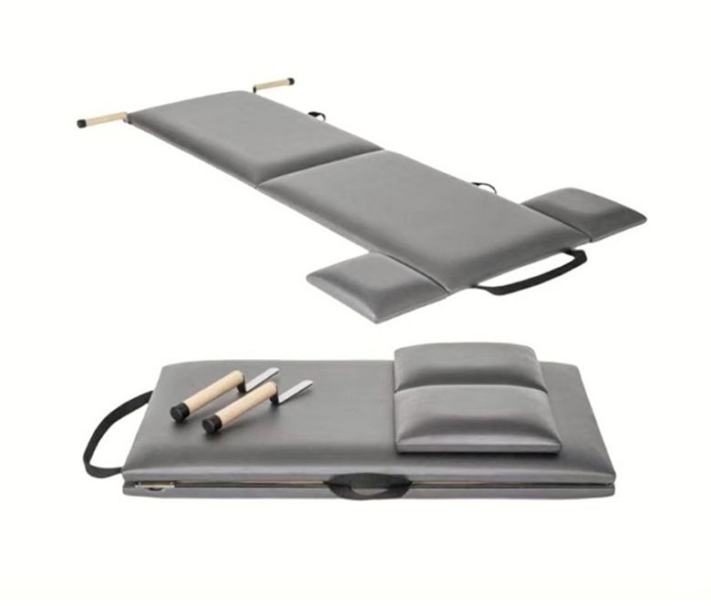 Estera plegable de Pilates con asas