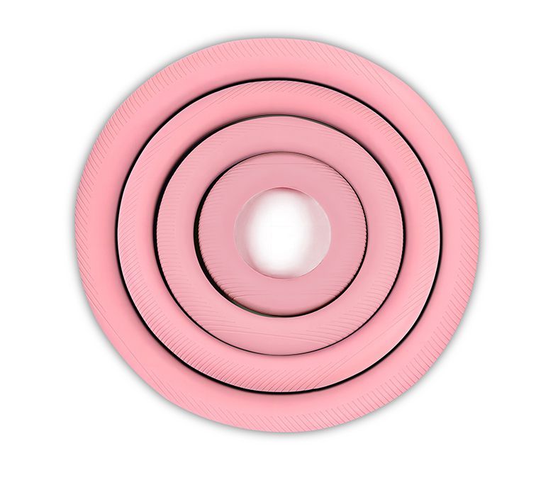 Kettlebell de silicona redonda