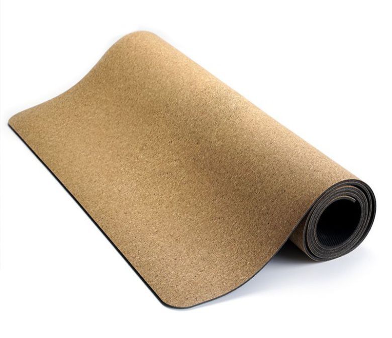 Color primario Cork Rubber Mat de yoga personalizado Al por mayor